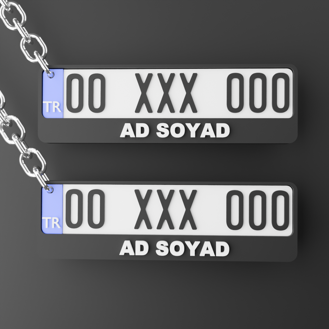 İKİLİ PLAKA SET