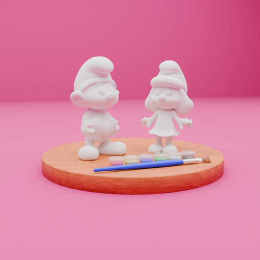 ŞİRİNLER BOYAMA SETİ