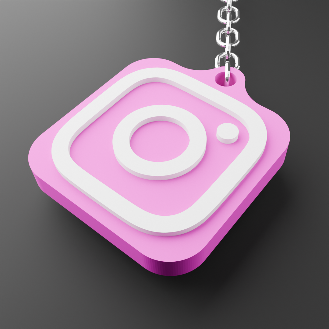 İNSTAGRAM NFC KİŞİYE ÖZEL ANAHTARLIK