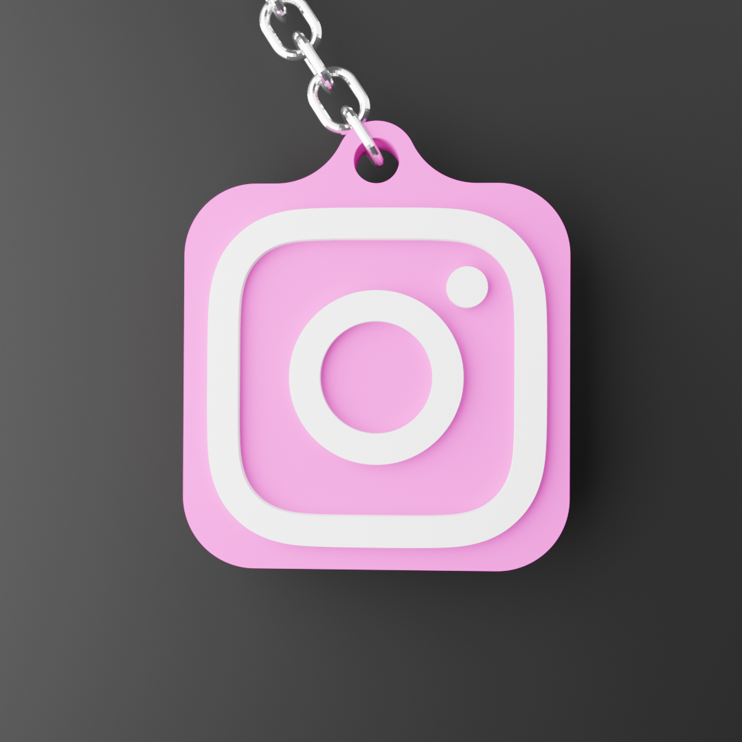 İNSTAGRAM NFC KİŞİYE ÖZEL ANAHTARLIK