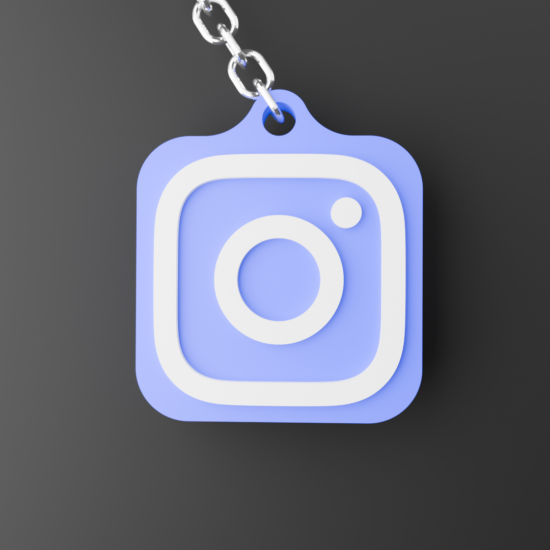 İNSTAGRAM NFC KİŞİYE ÖZEL ANAHTARLIK