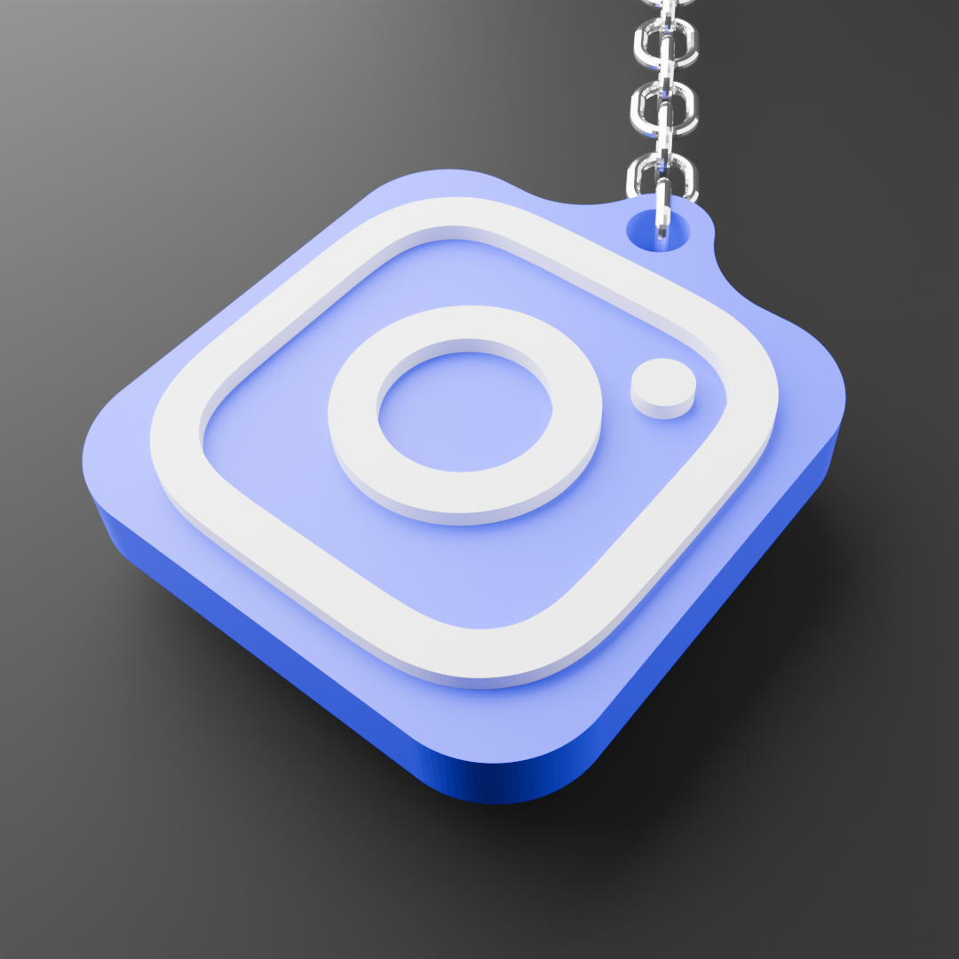 İNSTAGRAM NFC KİŞİYE ÖZEL ANAHTARLIK