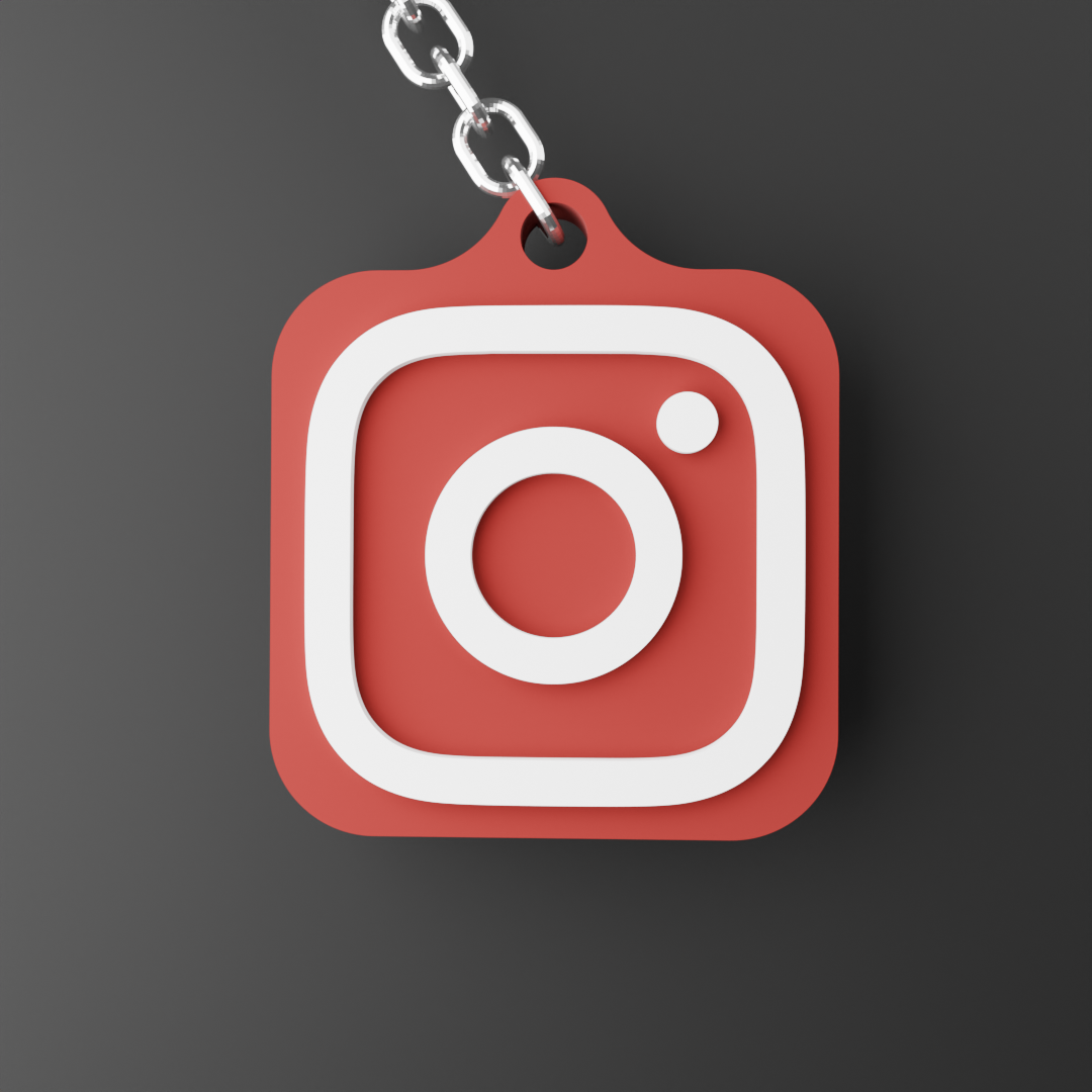 İNSTAGRAM NFC KİŞİYE ÖZEL ANAHTARLIK